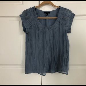 Banana Republic Crinkle Pleated Top